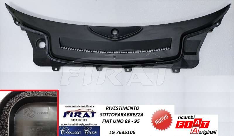 RIVESTIMENTO SOTTOPARABREZZA FIAT UNO 89 - 95